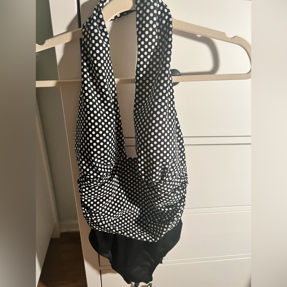 MAGICSUIT one piece halter bathing suit. Size 10